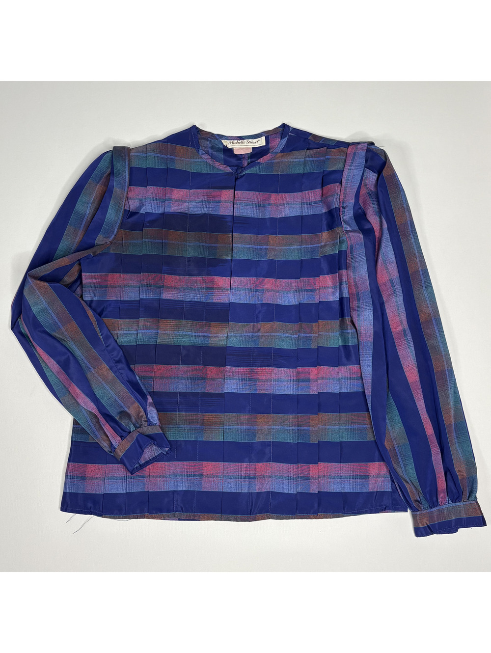 Vintage Michelle Stuart Striped Blouse Top
